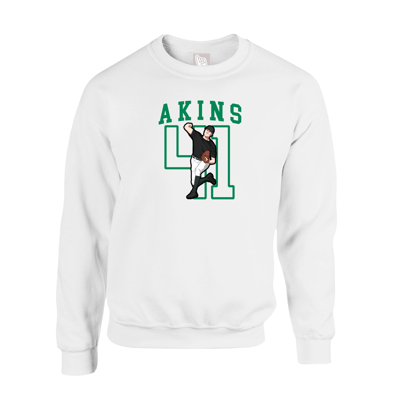 Fleece Crew — Shirsey in White