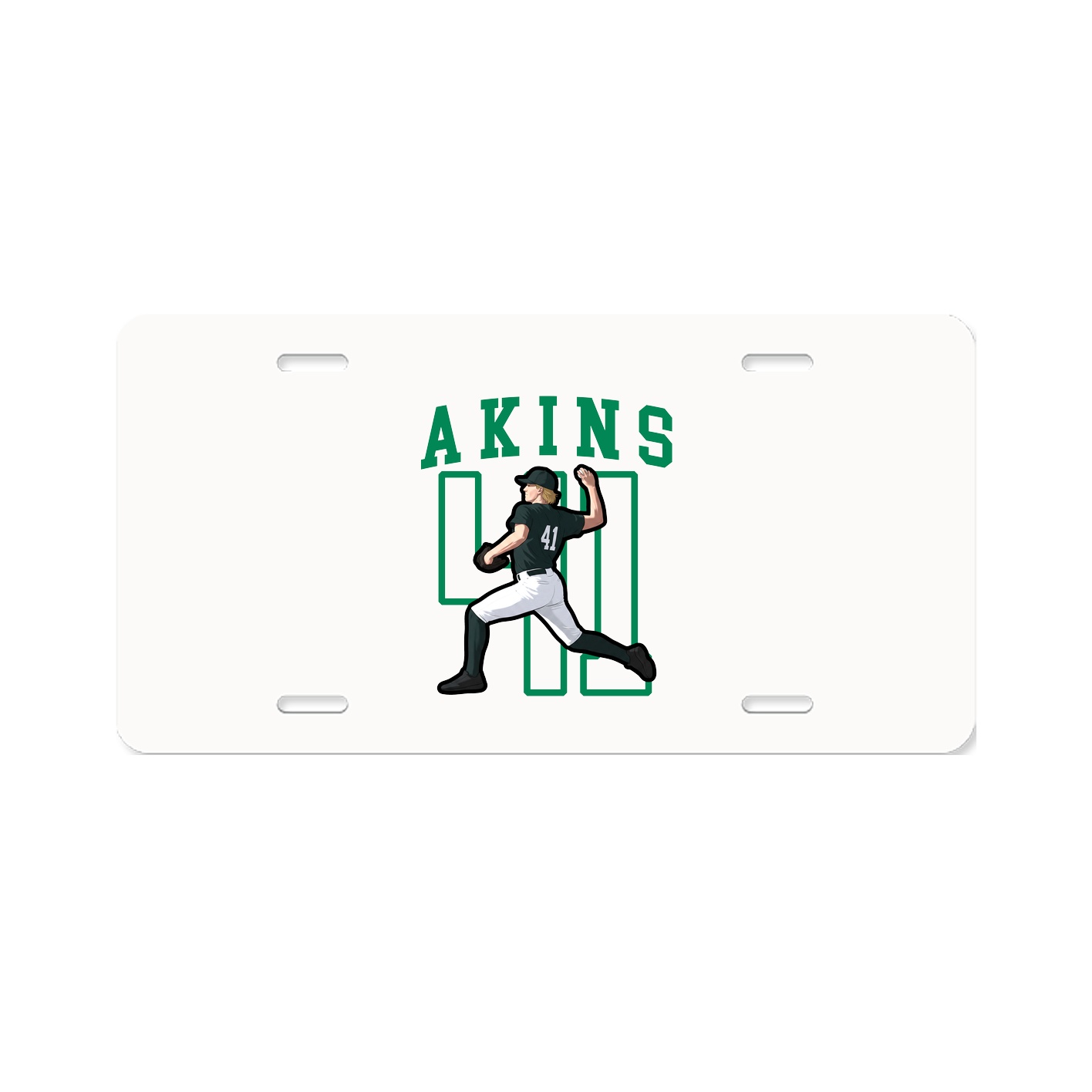 Aluminum License Plate