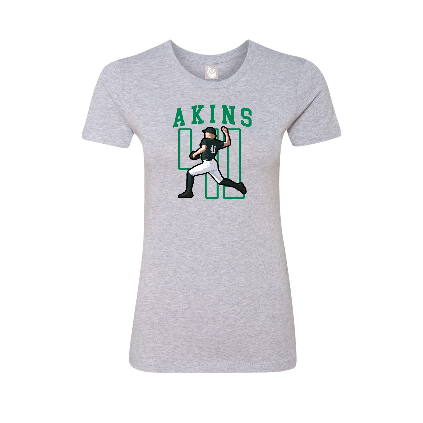 Womens Tee — Shirsey in Grey