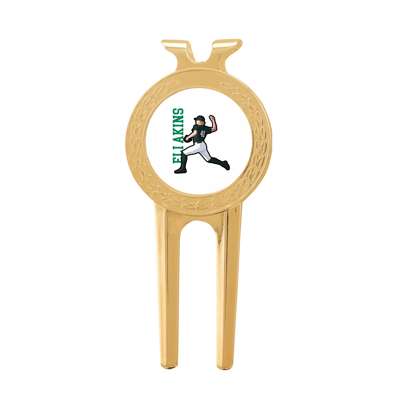 Divot Tool with Ball Marker — Name Vertical in Classic
