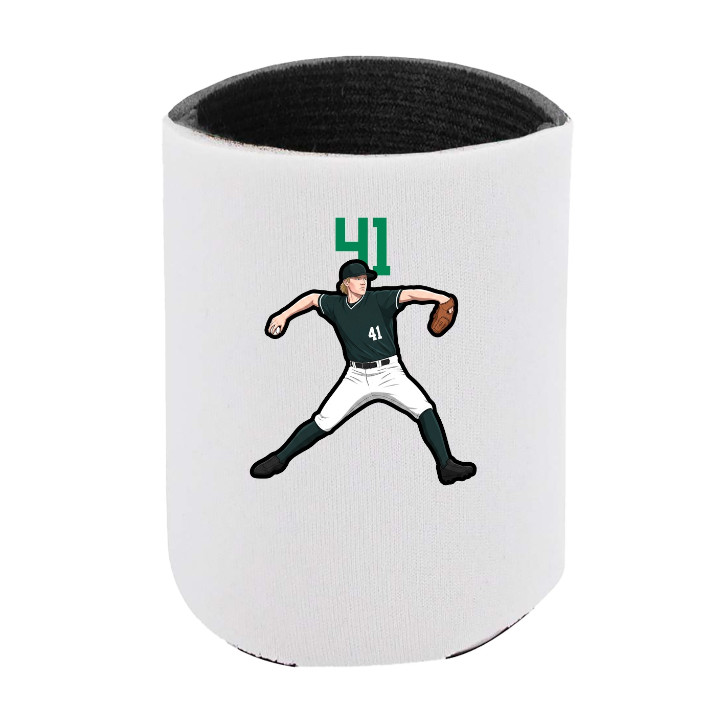 Can Holder — Number Top in White