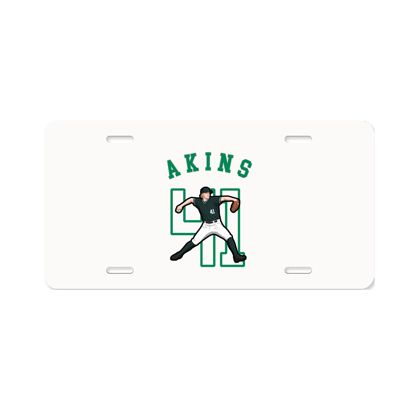 License Plate — Shirsey Arch in Classic