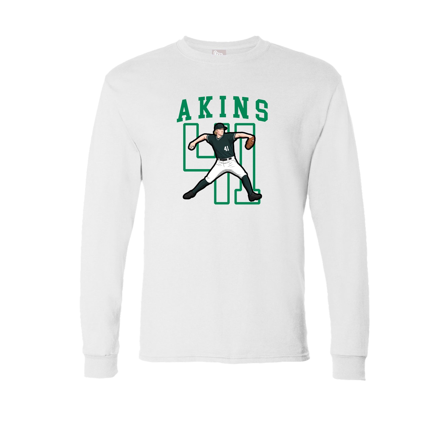 Long Sleeve Tee — Shirsey in White