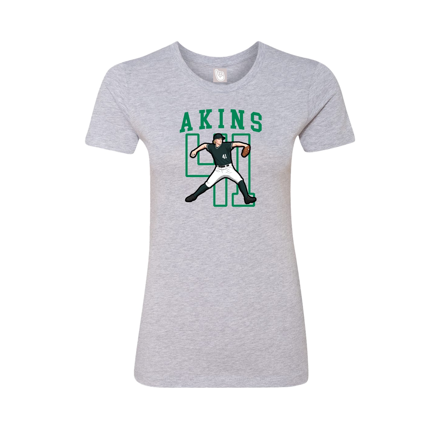 Womens Tee — Shirsey in Grey