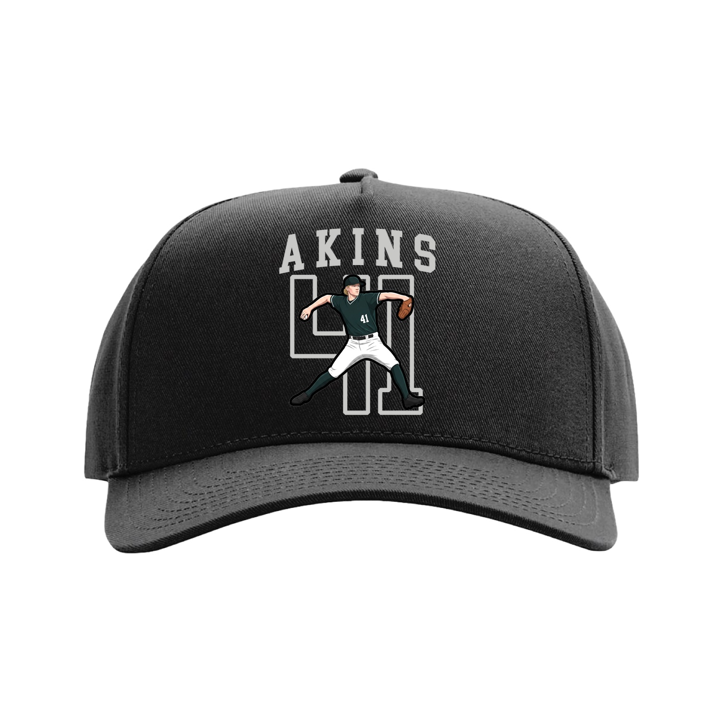 Full Fabric Five-Panel Champ Cap