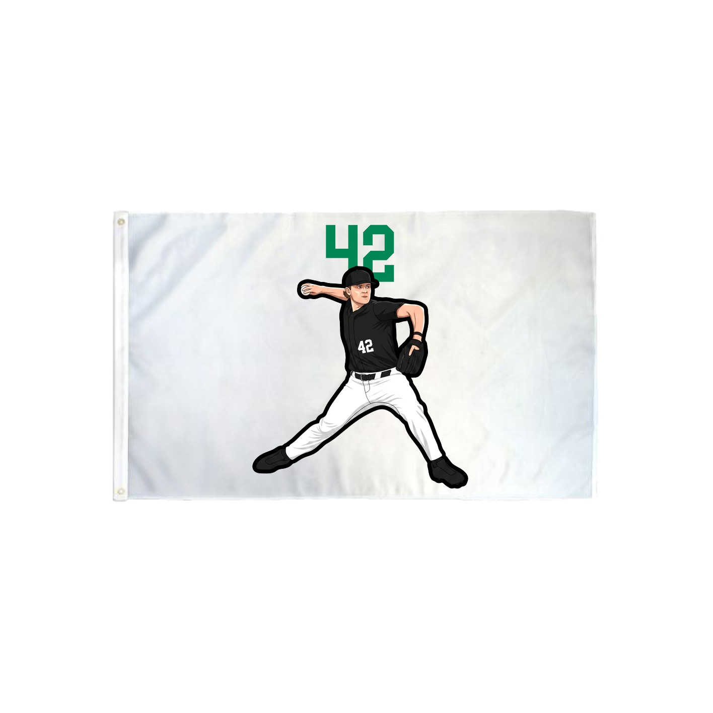 3x5 Flag — Number Top in Classic