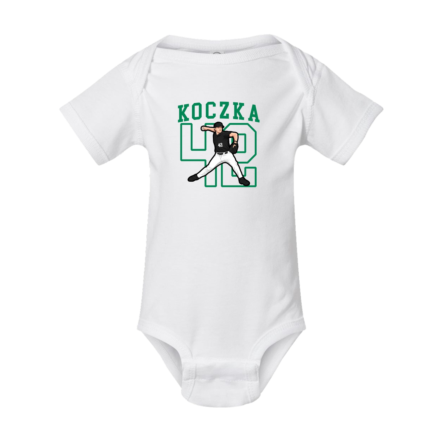 Baby Onesie — Shirsey in White