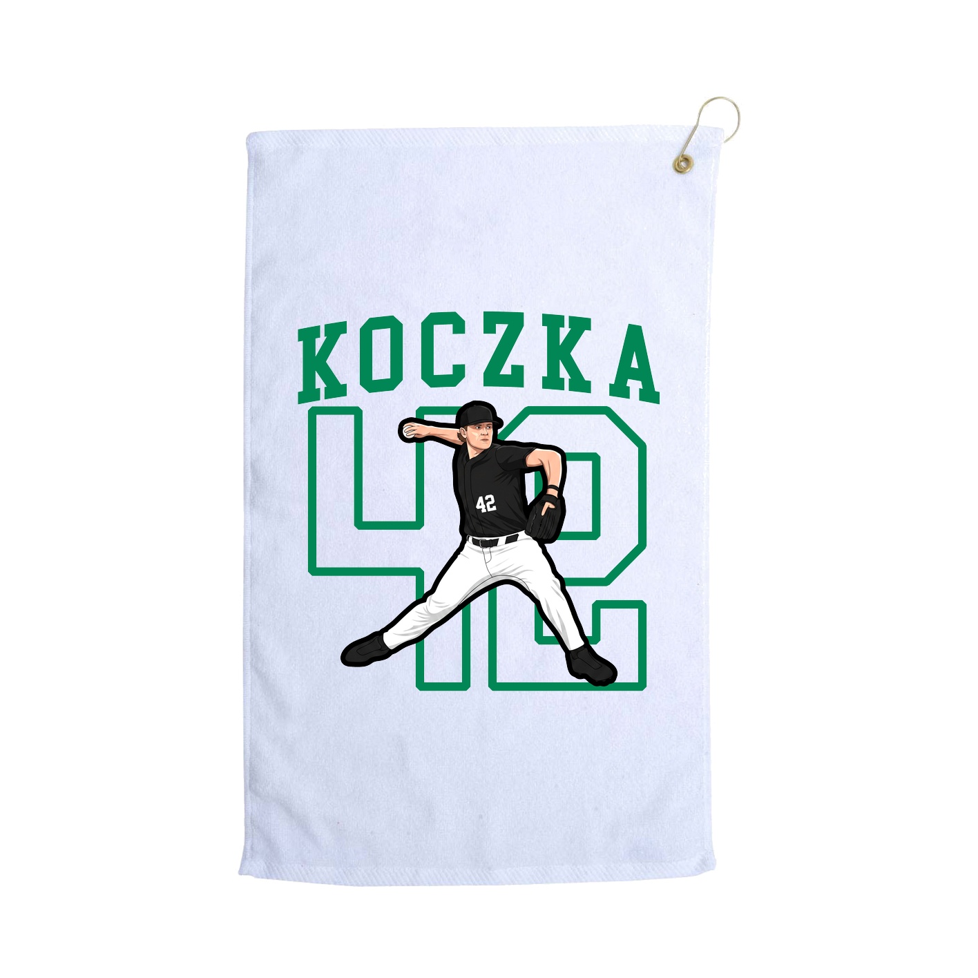 Golf Towel — Shirsey in White