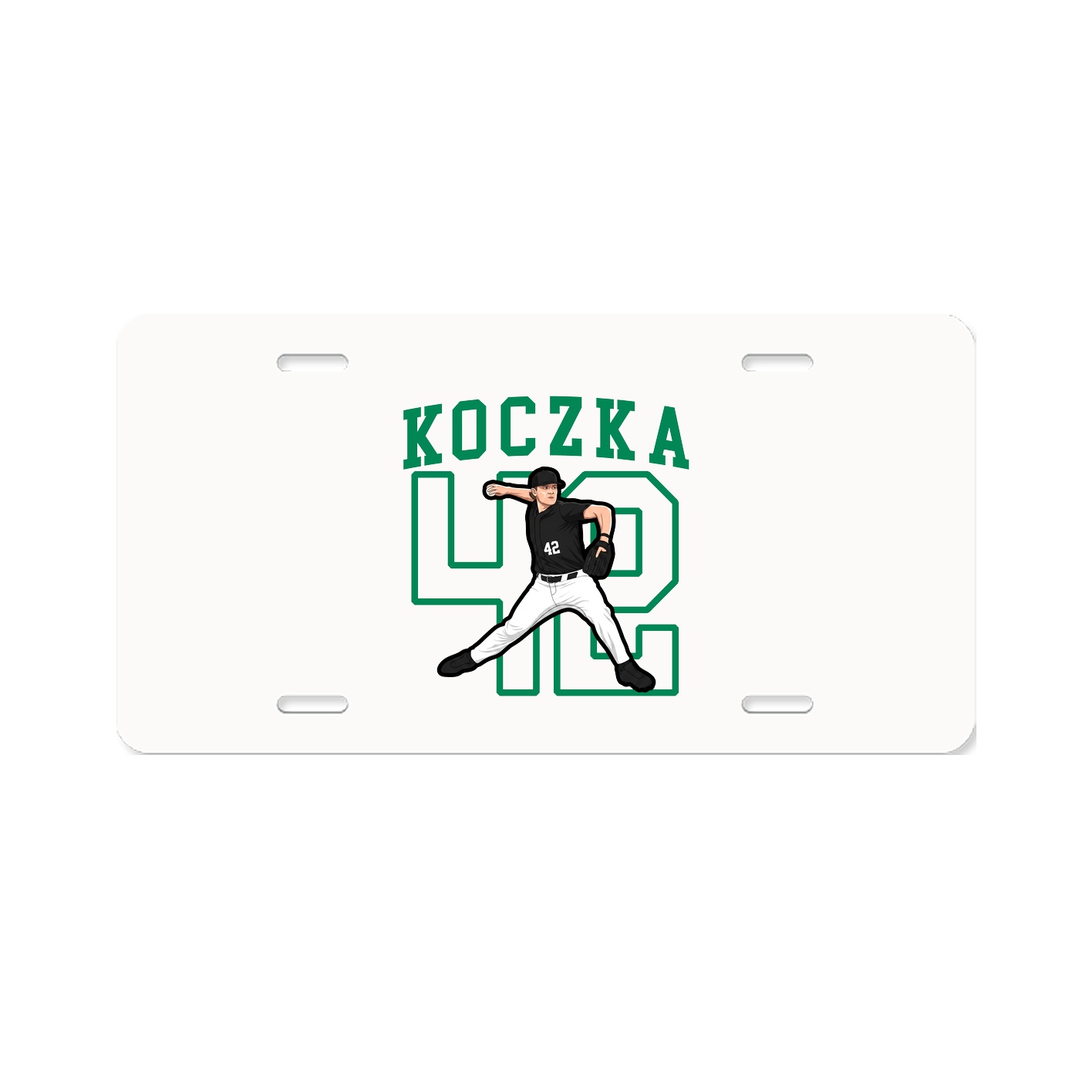 Aluminum License Plate