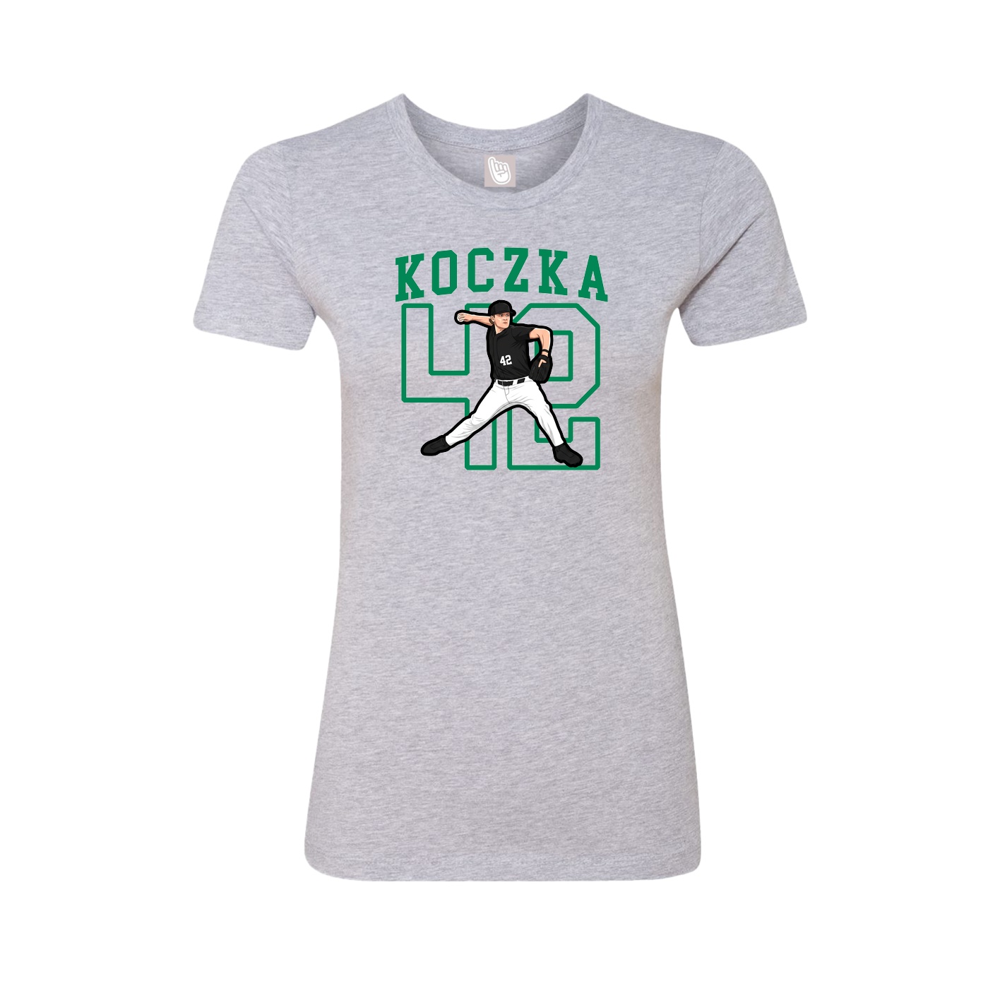 Fitted Women's Tee — Shirsey in Grey