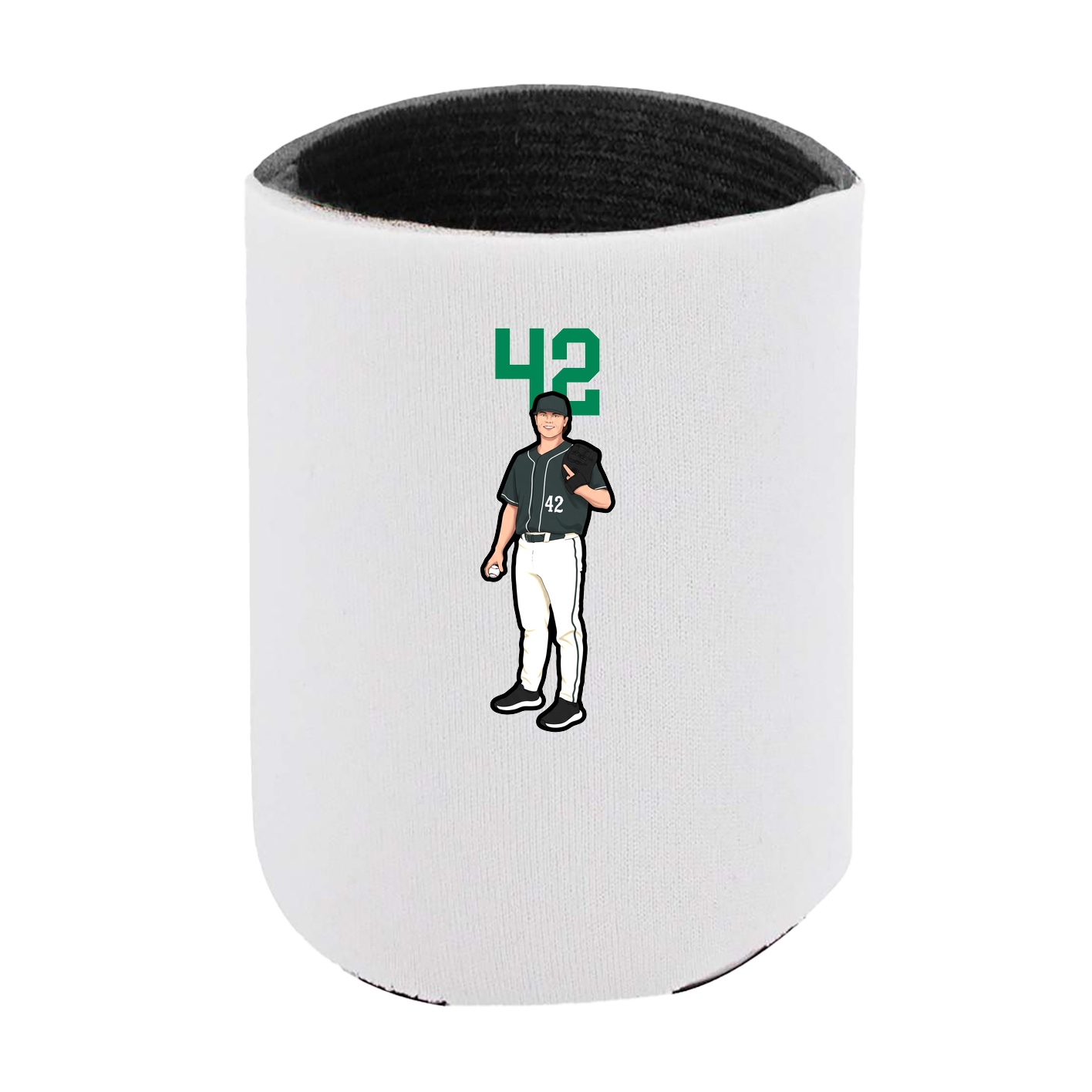 Can Holder — Number Top in White