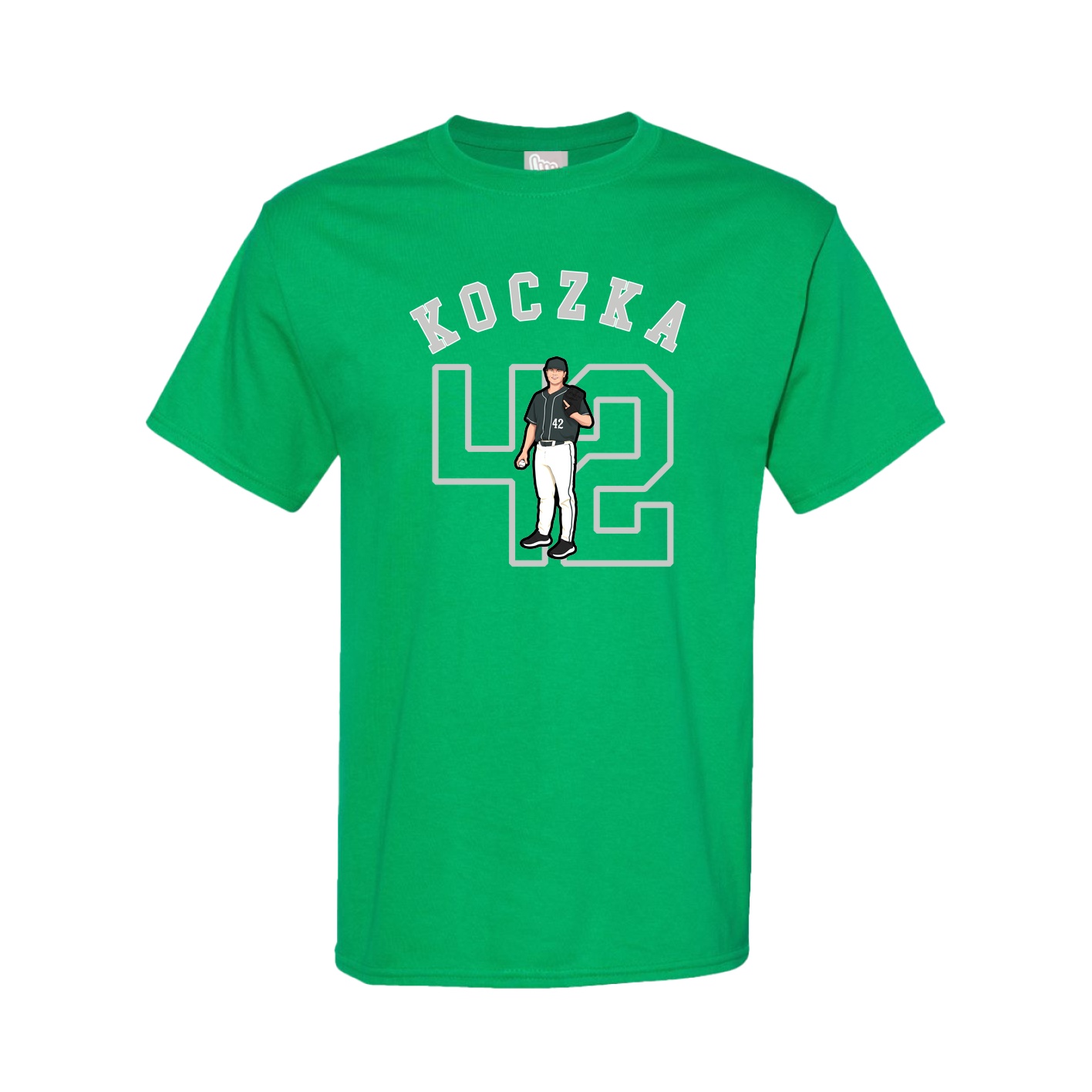 Youth Tee — Shirsey Arch in Green