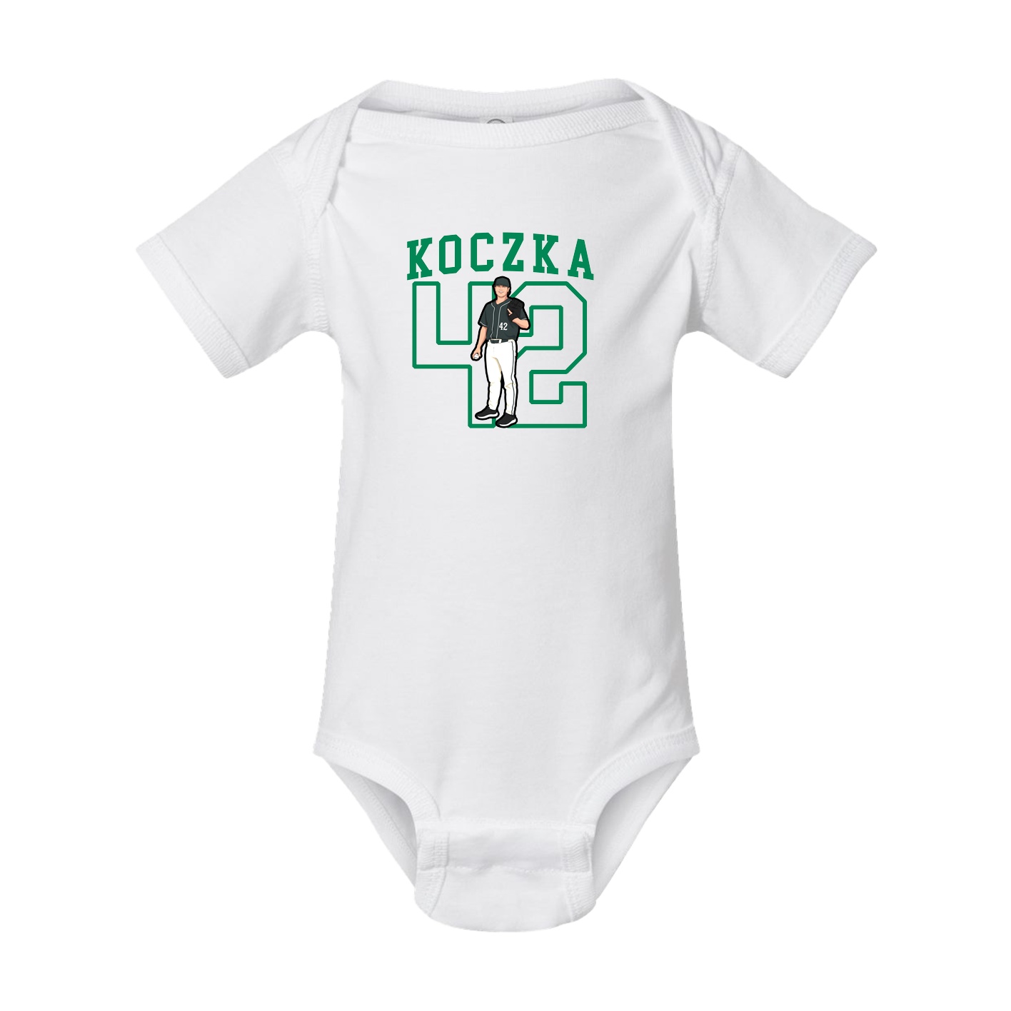 Baby Onesie — Shirsey in White