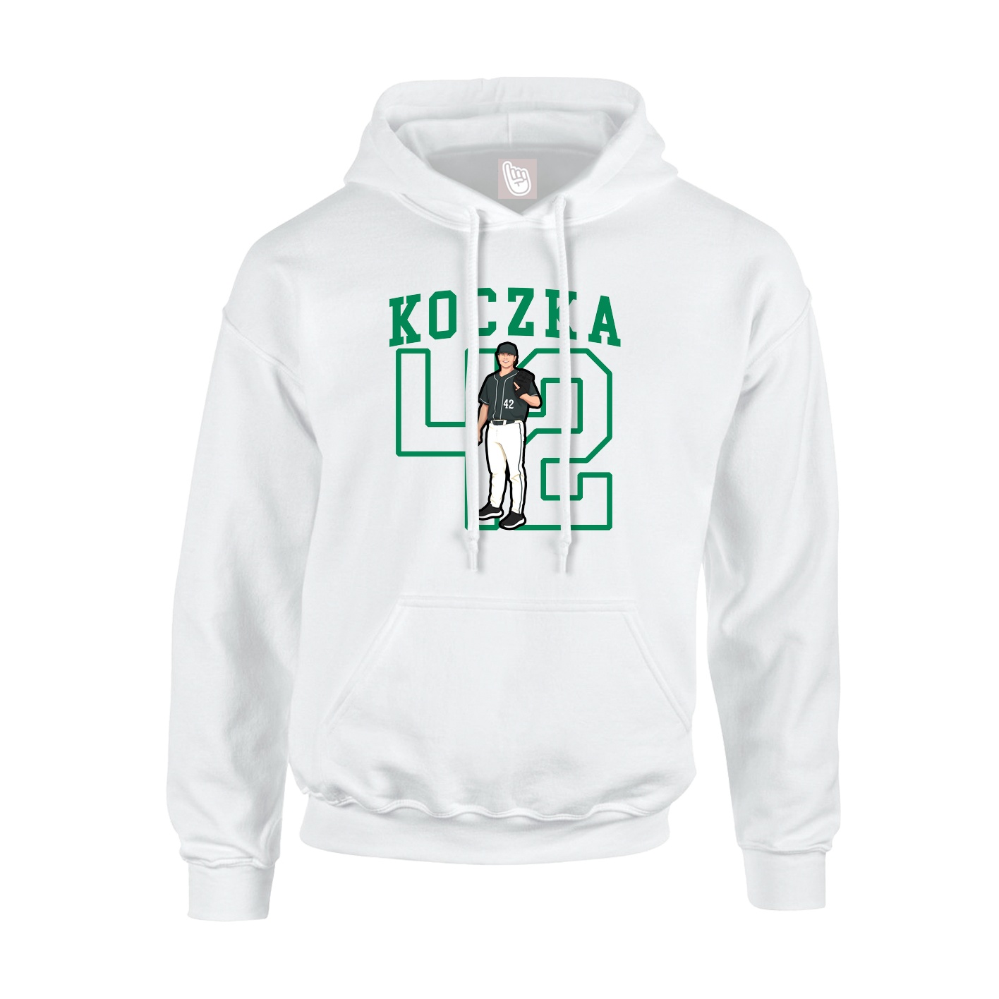 Youth Hoodie — Shirsey in White