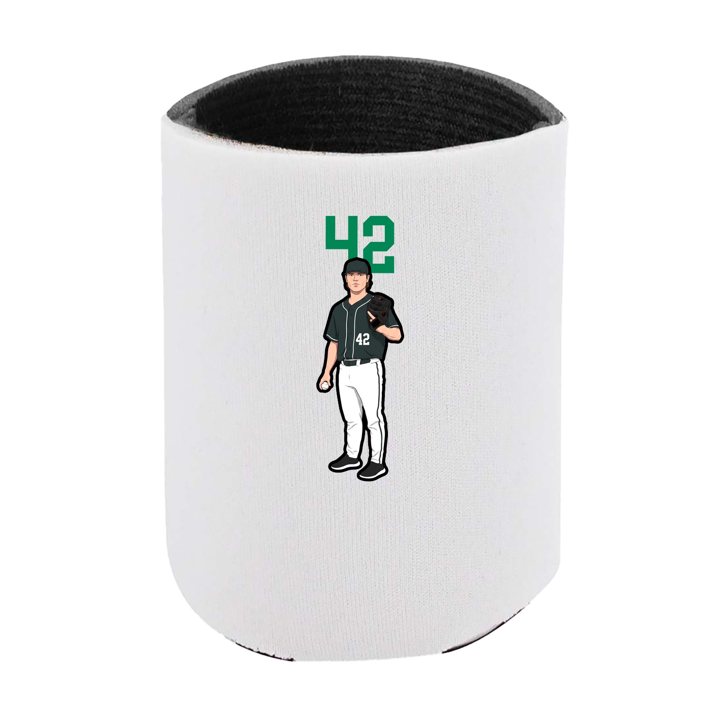 Can Holder — Number Top in White