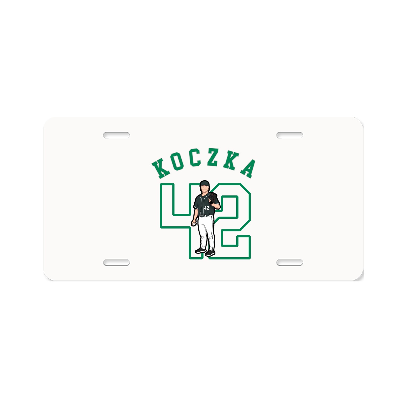 License Plate — Shirsey Arch in Classic