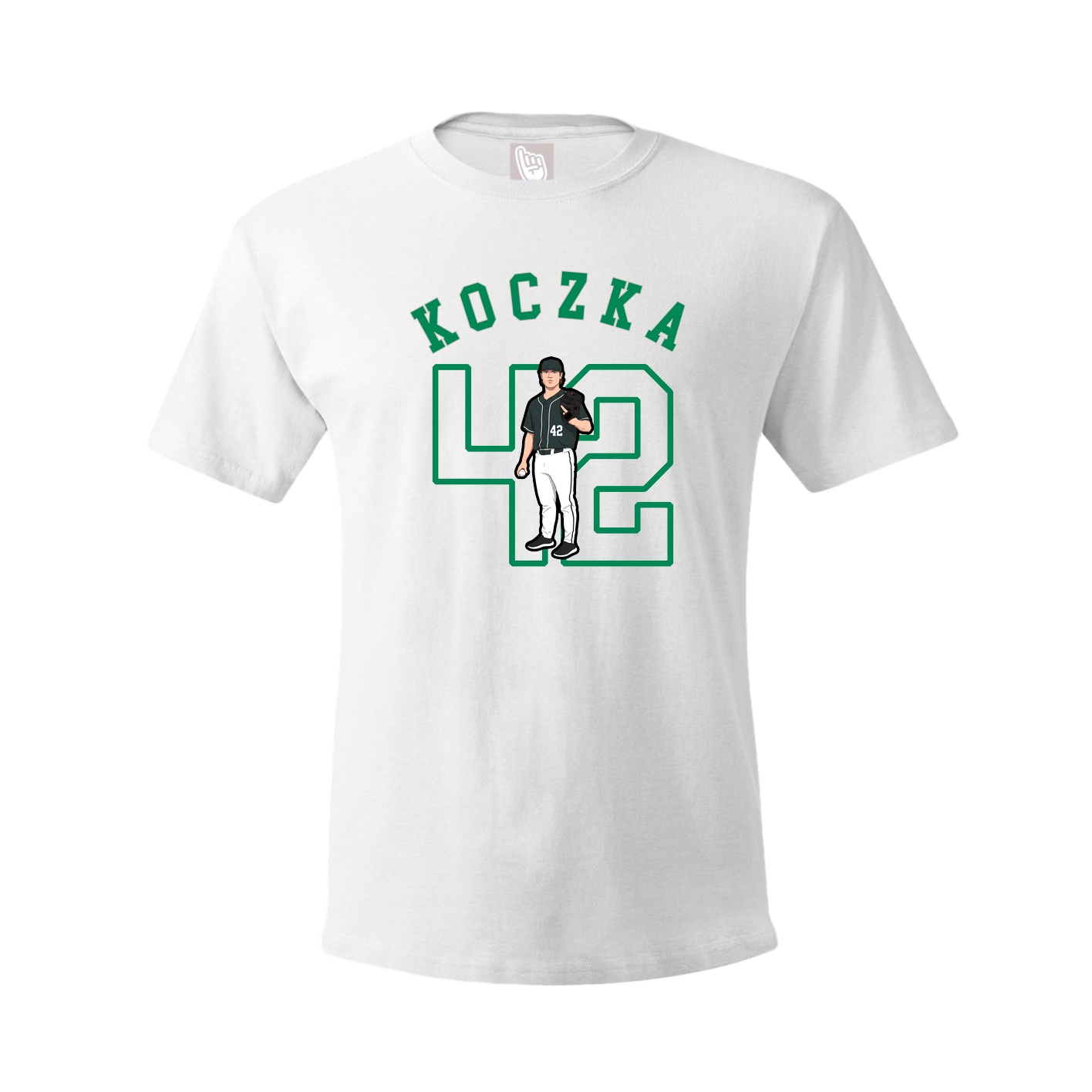 Youth Tee — Shirsey Arch in White
