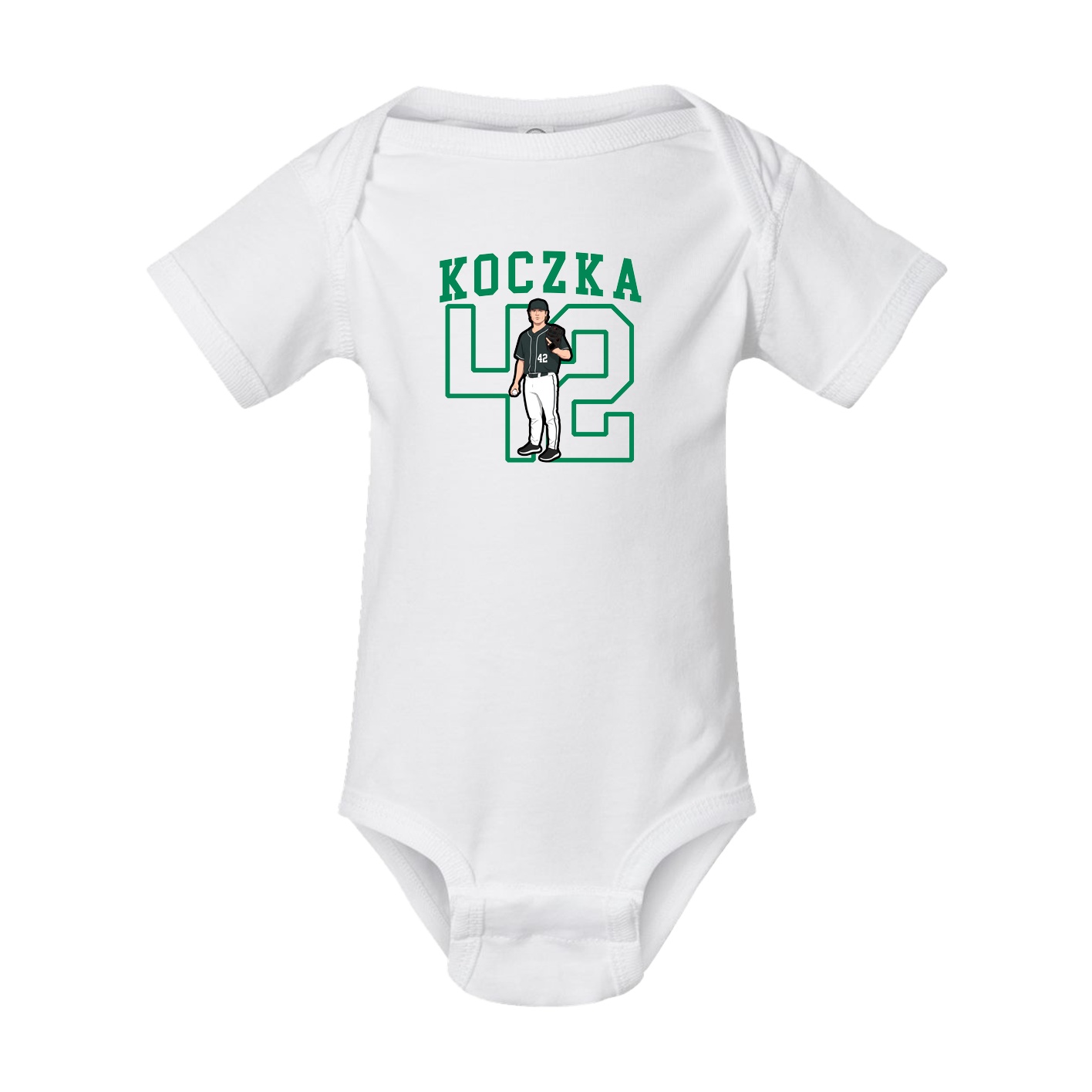 Baby Onesie — Shirsey in White