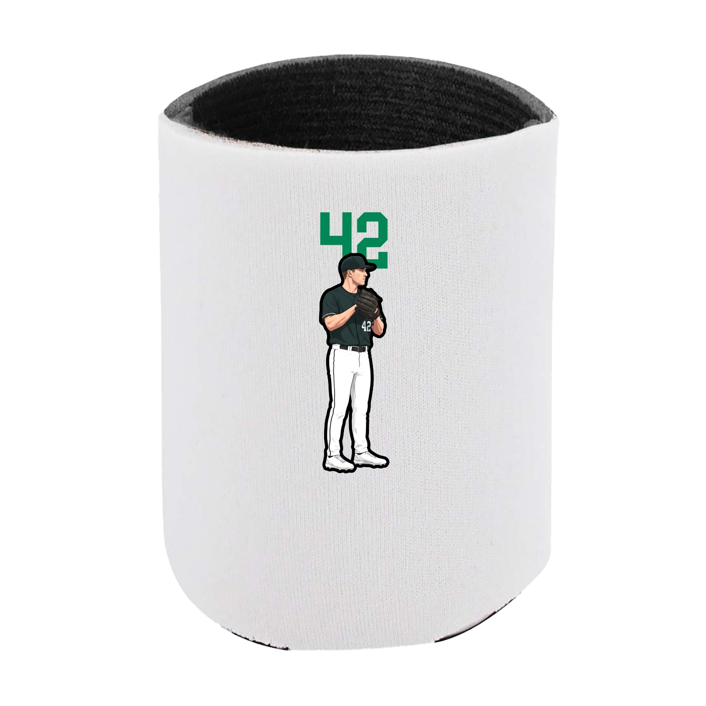 Can Holder — Number Top in White