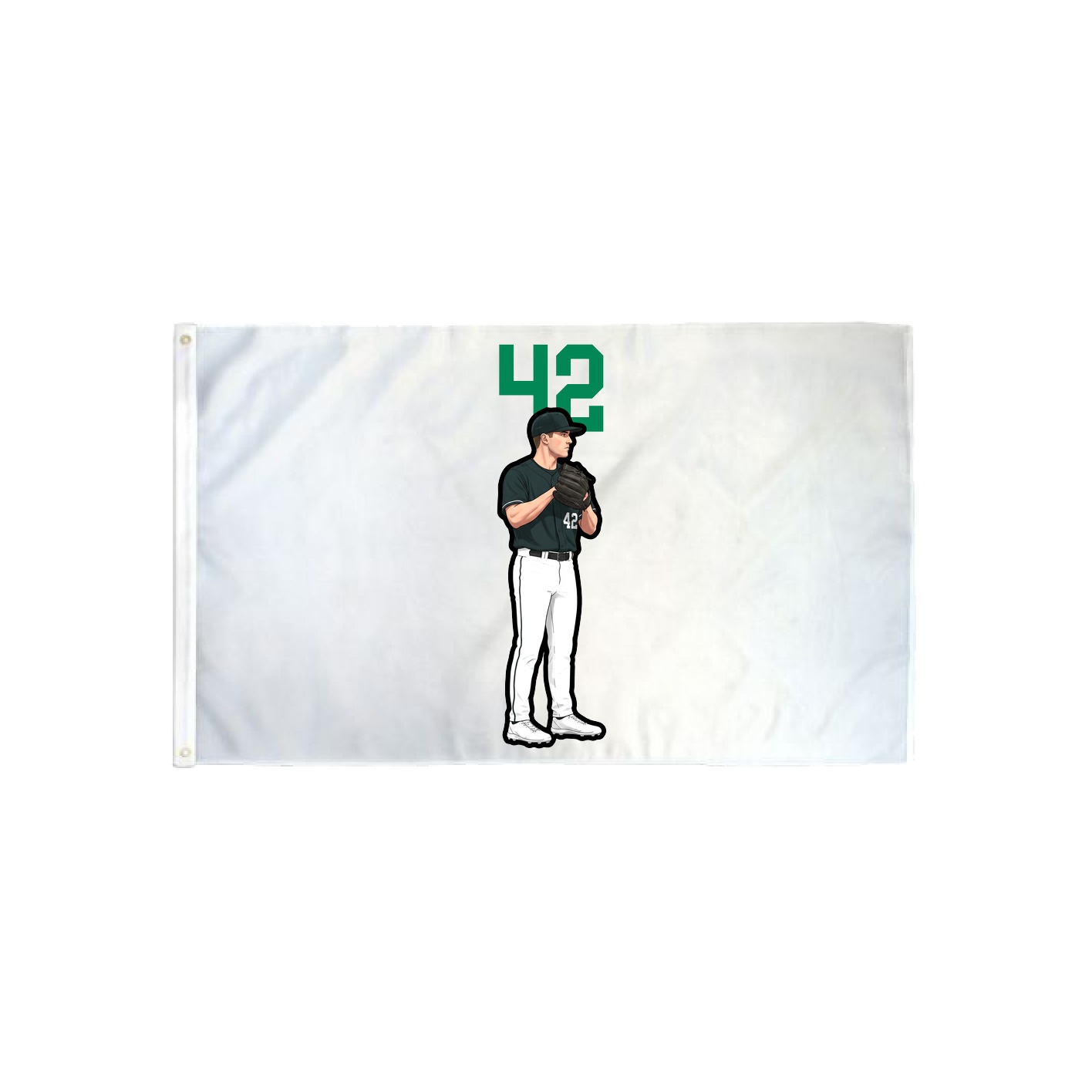 3x5 Flag — Number Top in Classic