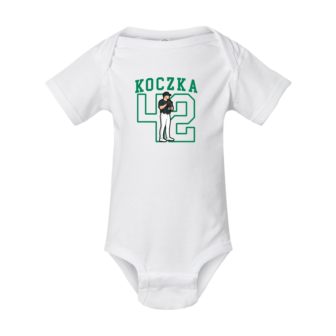 Baby Onesie — Shirsey in White