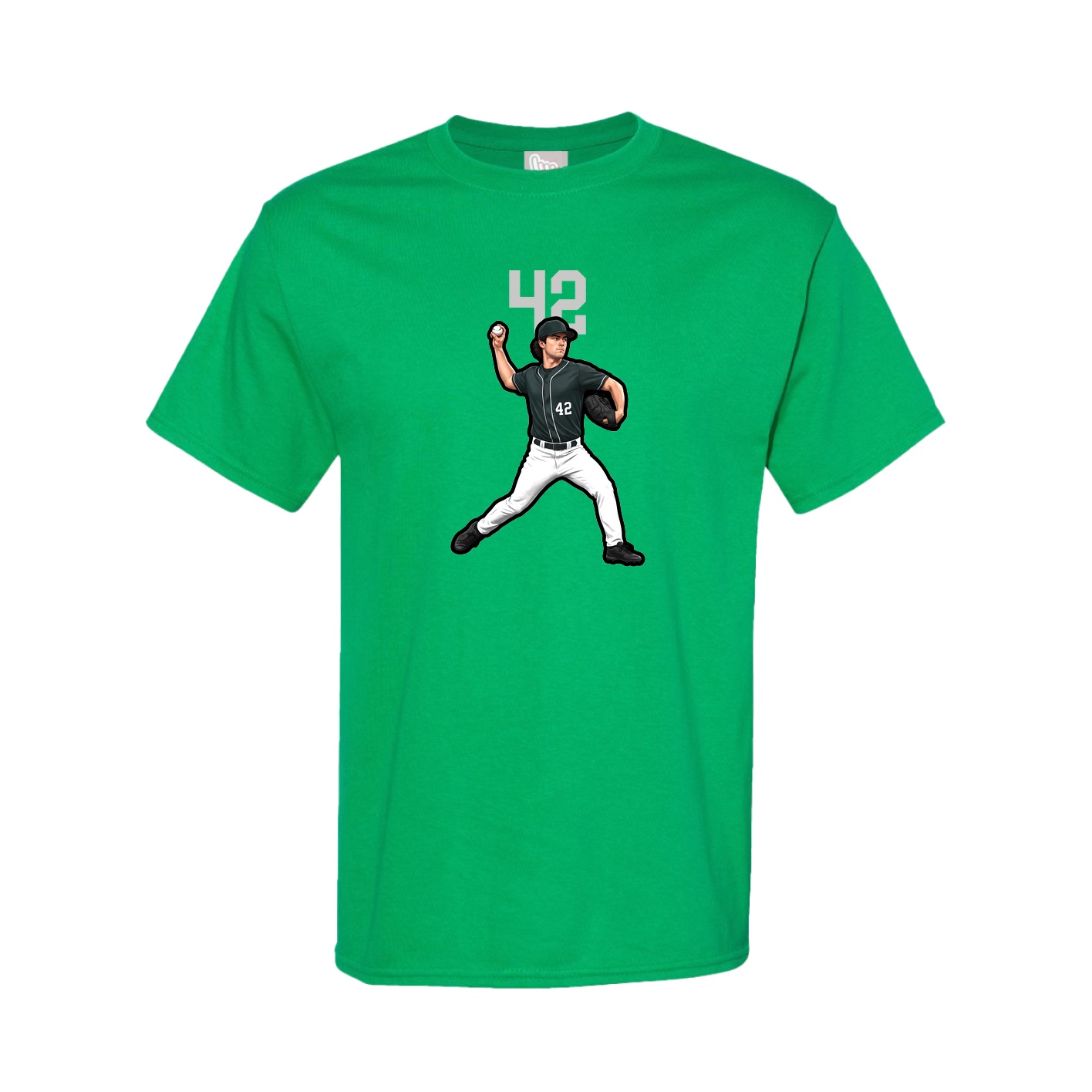 Tee — Number Top in Green