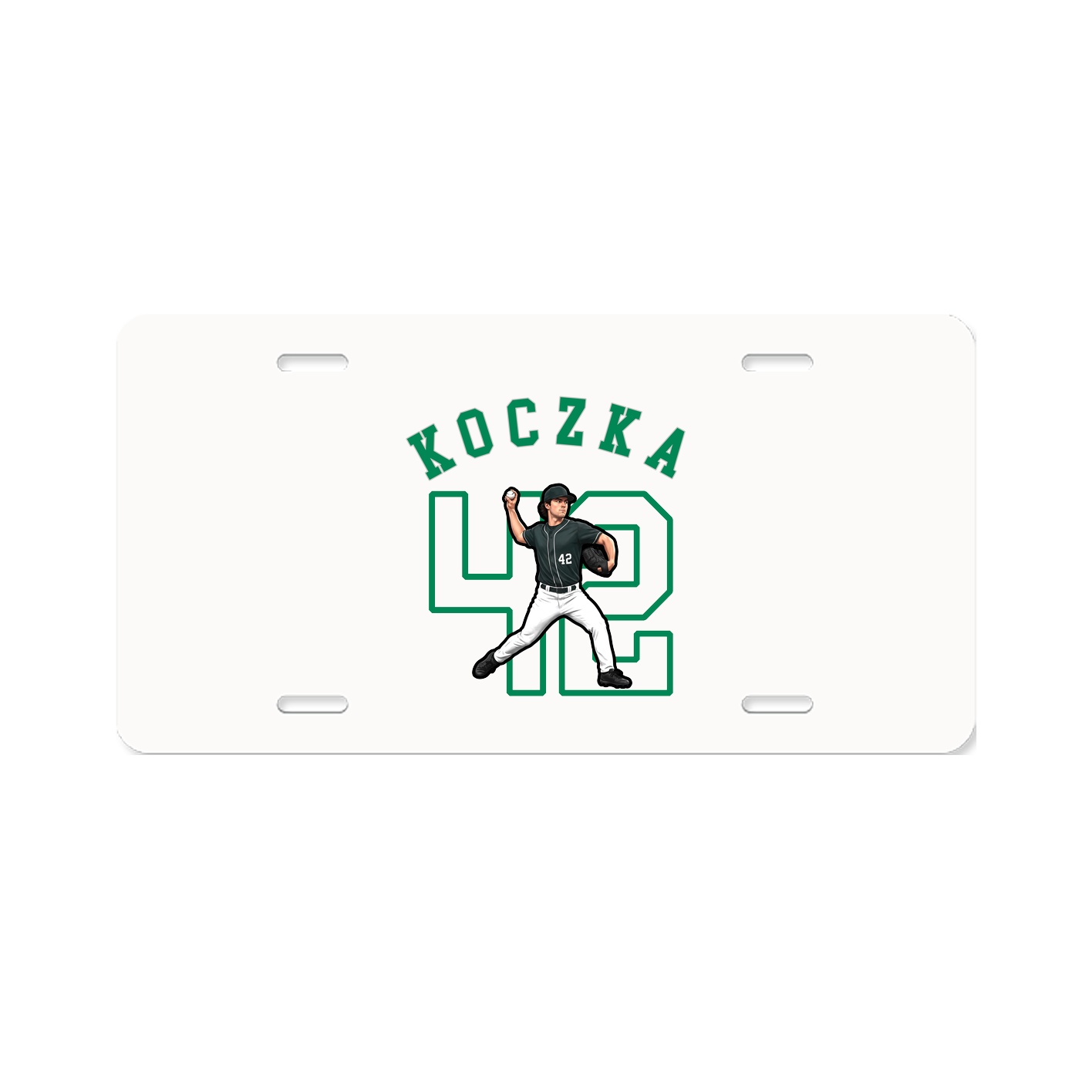 License Plate — Shirsey Arch in Classic