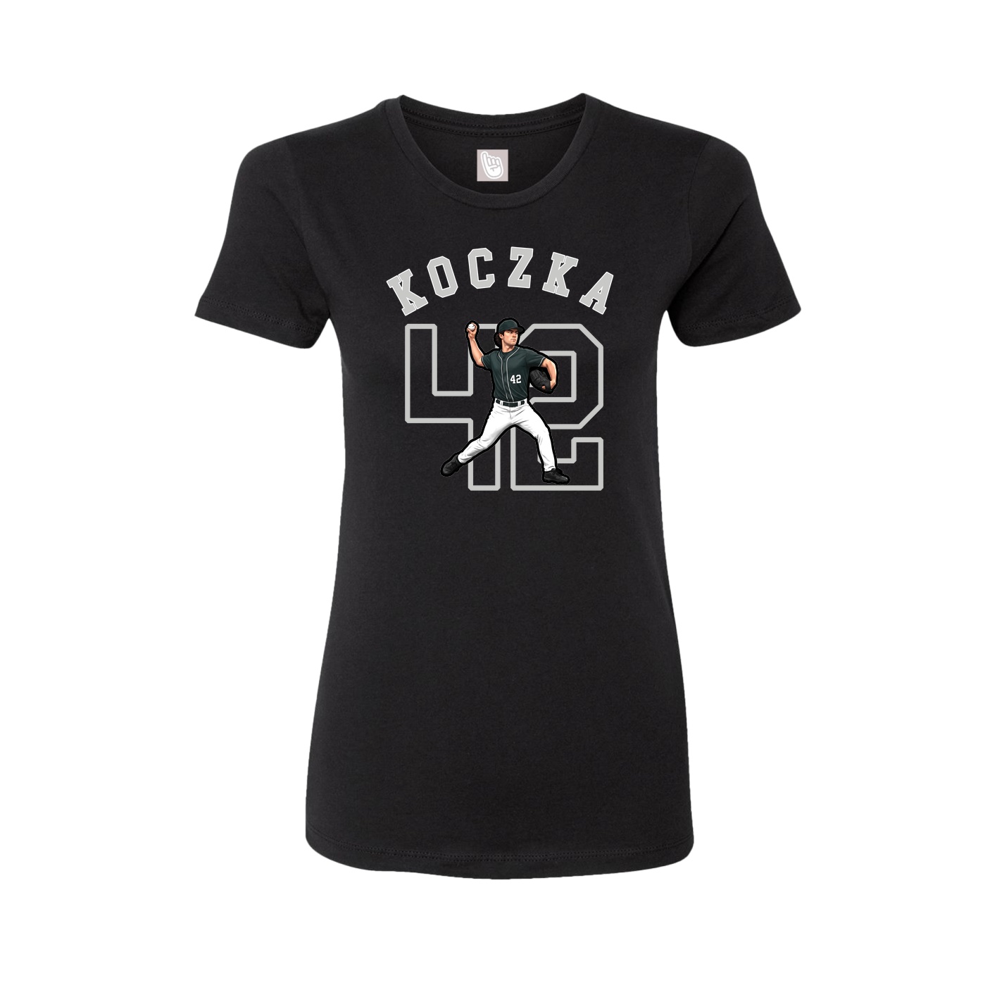 Womens Tee — Shirsey Arch in Black