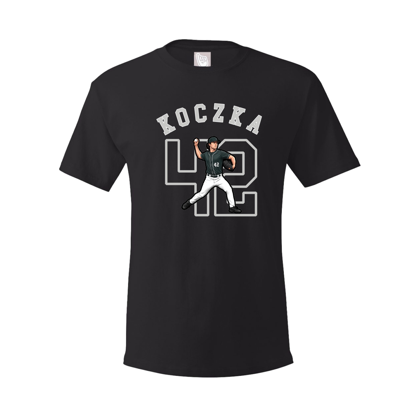 Youth Tee — Shirsey Arch in Black
