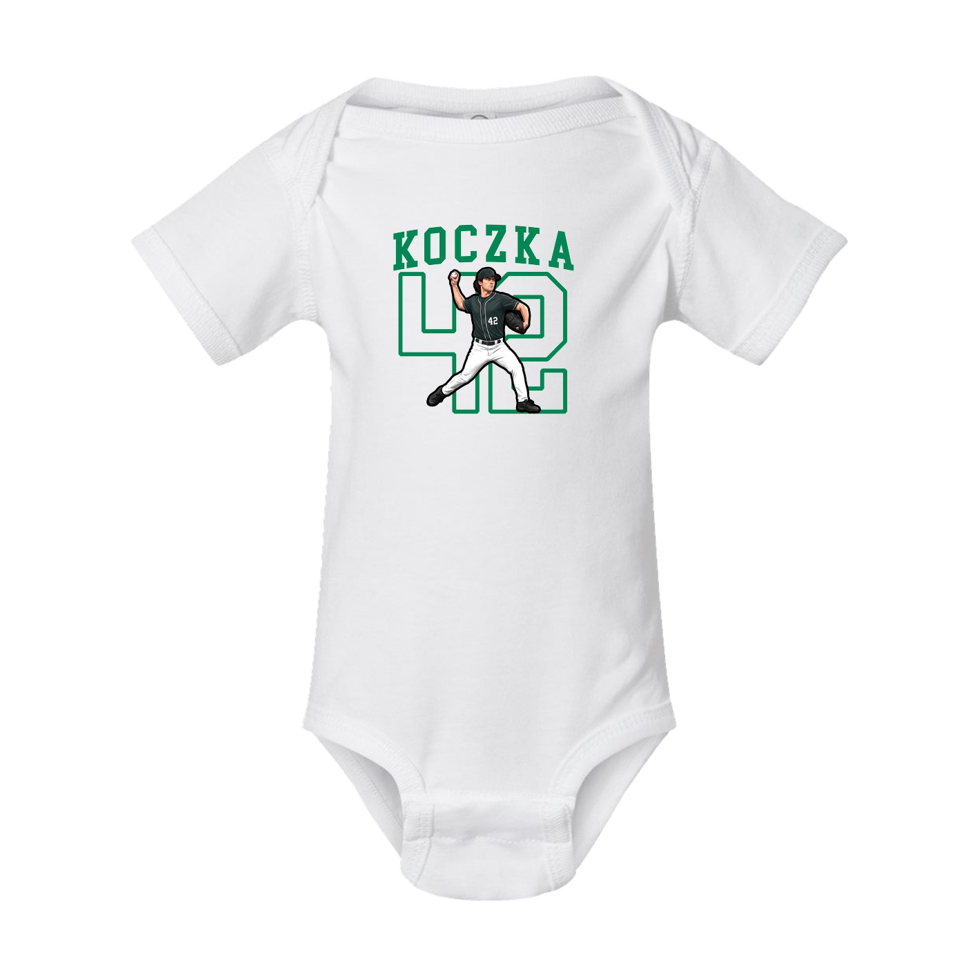 Baby Onesie — Shirsey in White