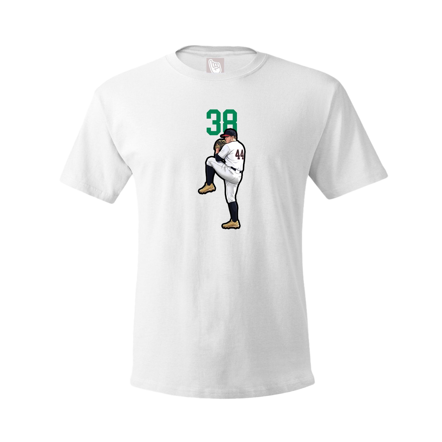 Tee — Number Top in White