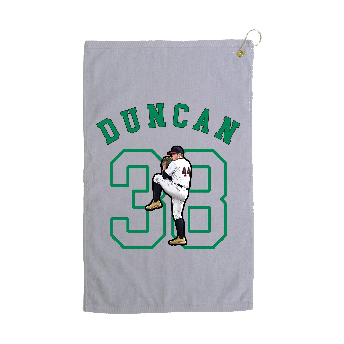 Golf Towel — Shirsey Arch in Grey