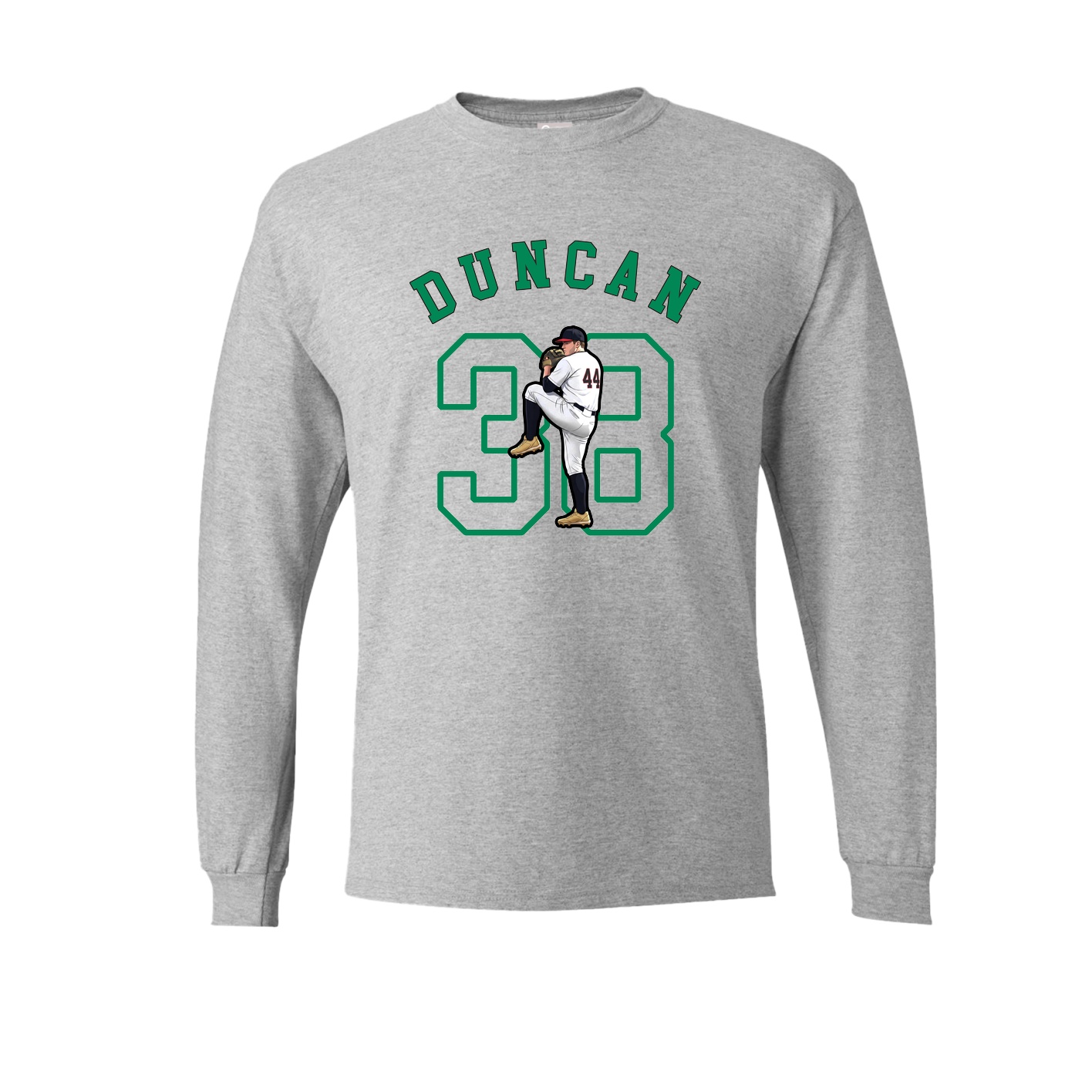 Long Sleeve Tee — Shirsey Arch in Grey
