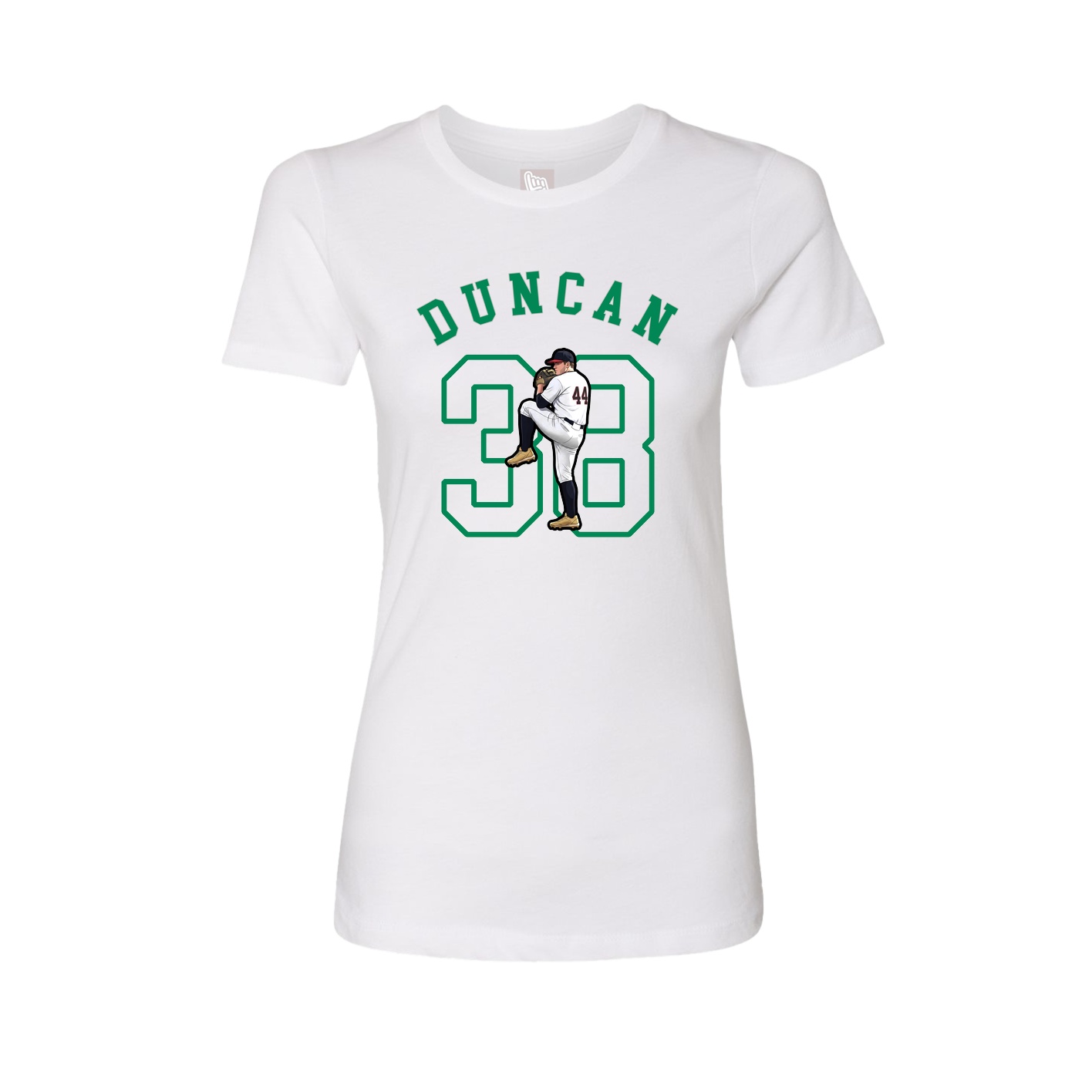 Womens Tee — Shirsey Arch in White