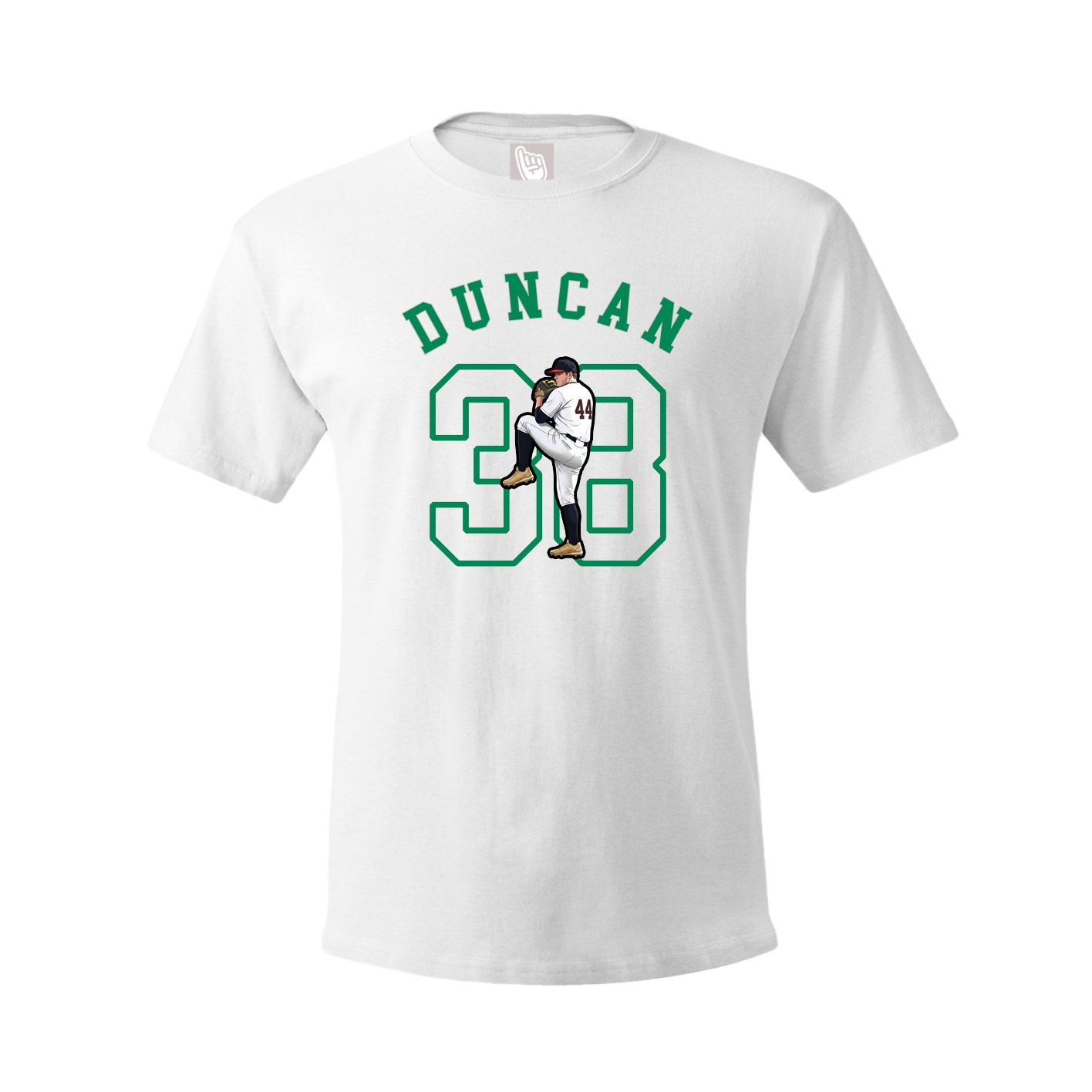 Youth Tee — Shirsey Arch in White