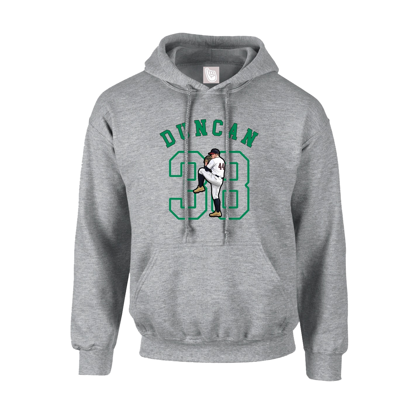 Hoodie — Shirsey Arch in Grey