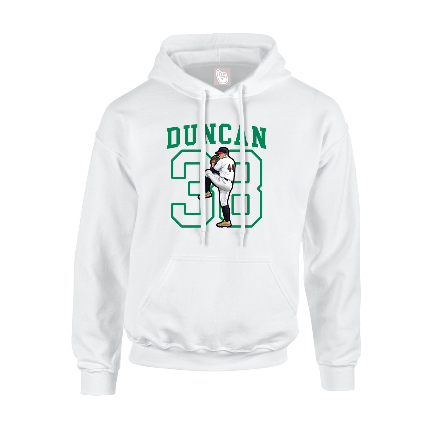 Youth Hoodie — Shirsey in White
