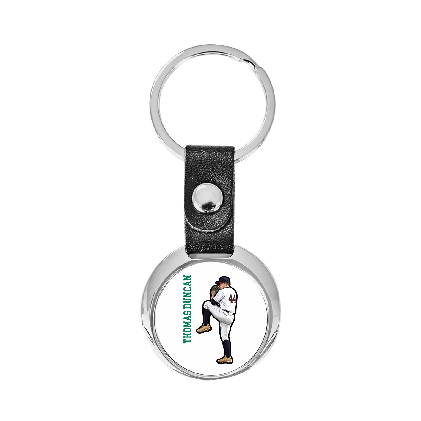Key Chain — Name Vertical in Classic