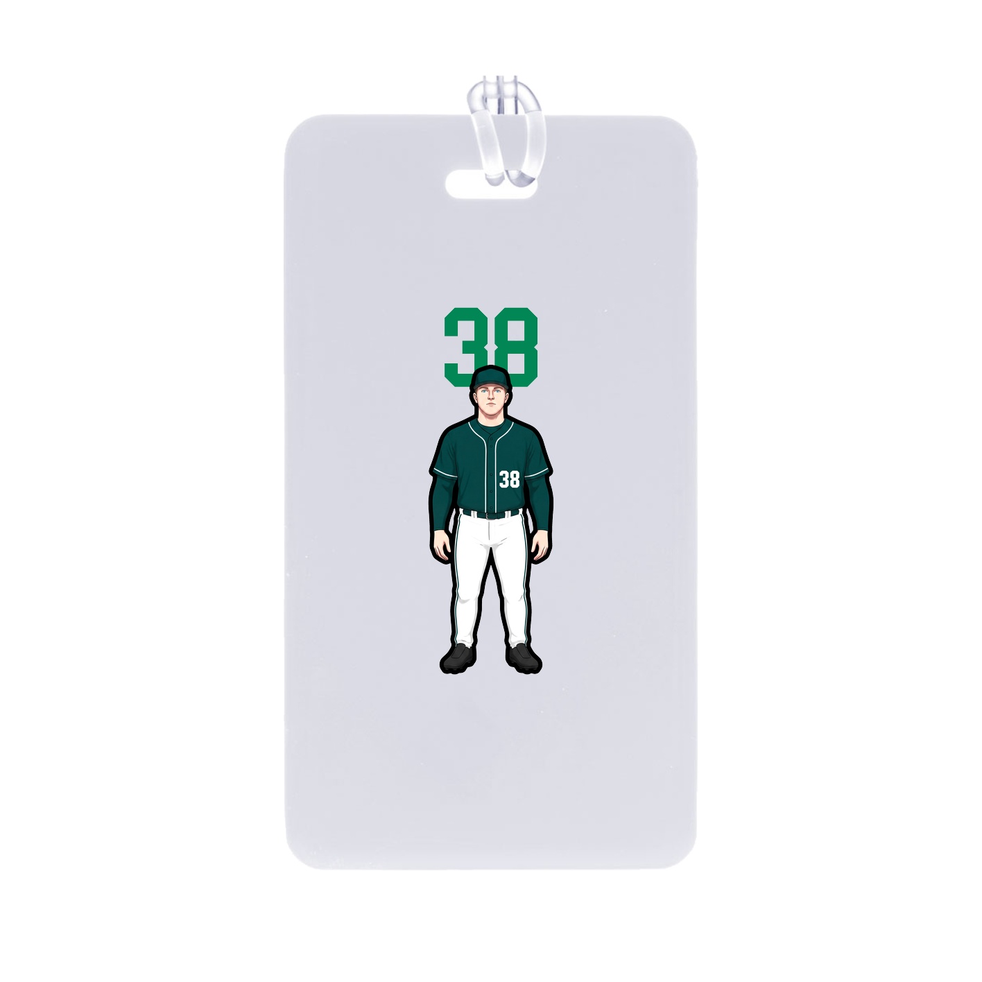 Bag Tag — Number Top in Classic
