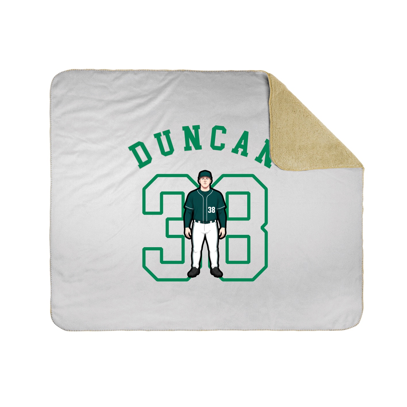 Throw Blanket — Shirsey Arch in White