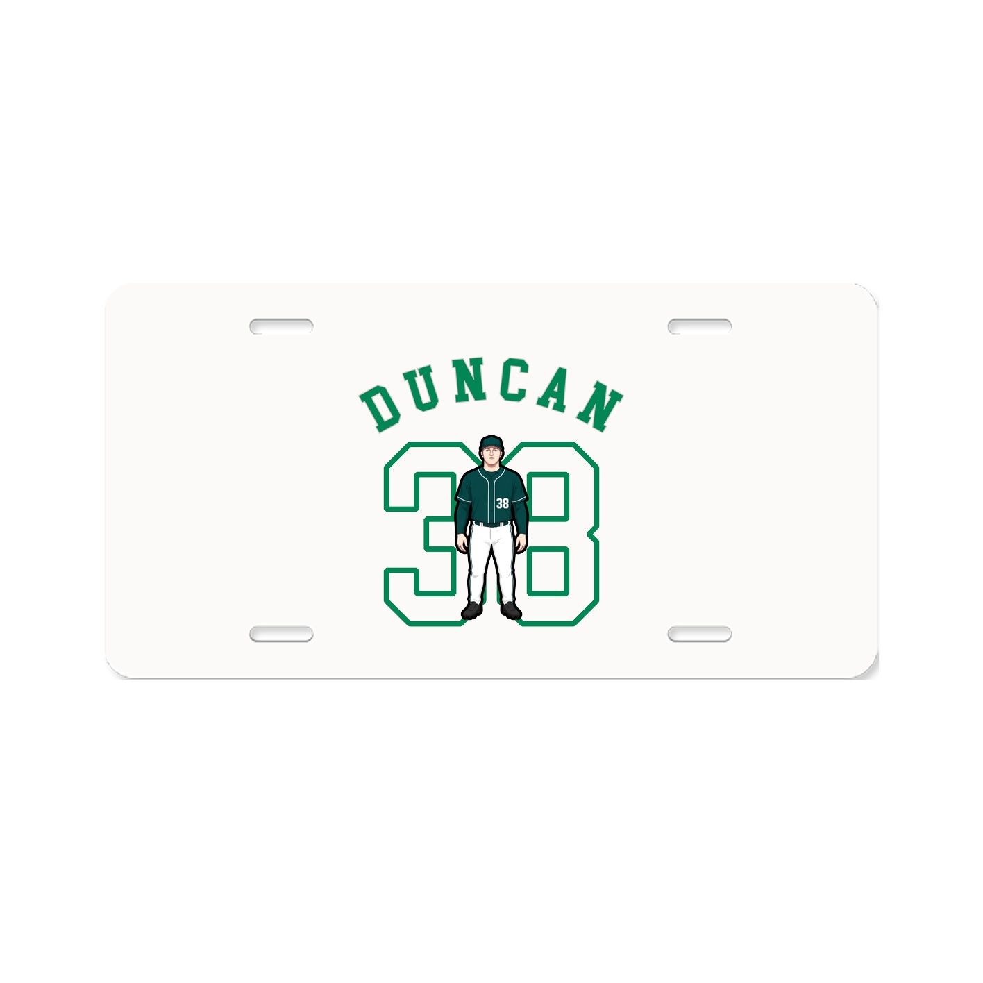 License Plate — Shirsey Arch in Classic