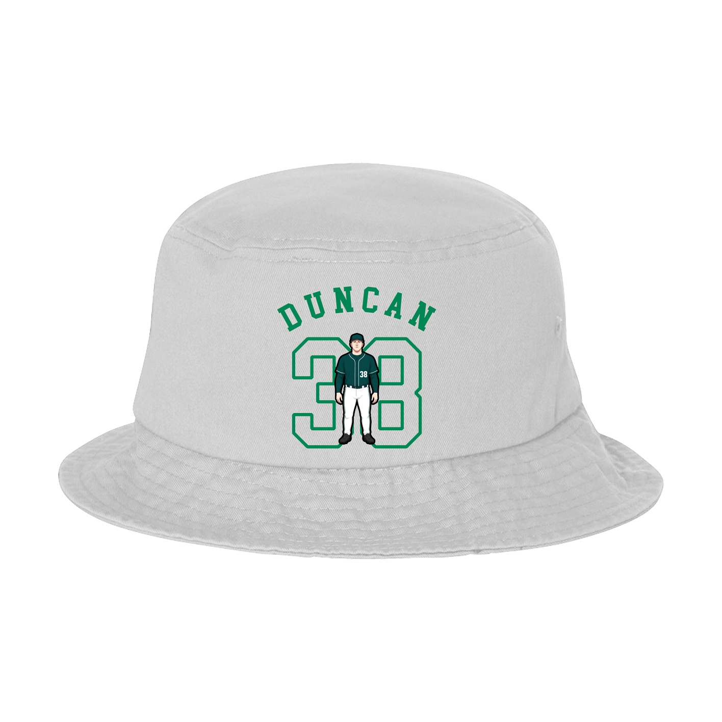 Bucket Cap — Shirsey Arch in White