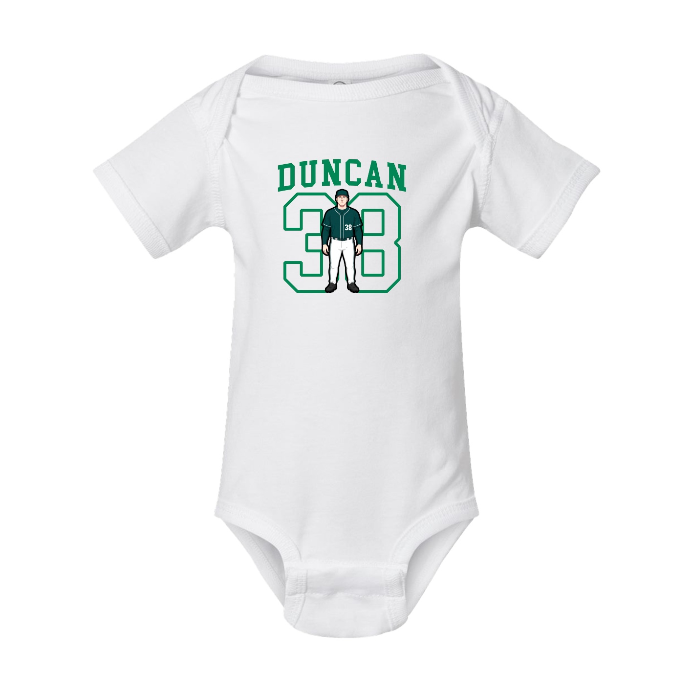 Baby Onesie — Shirsey in White
