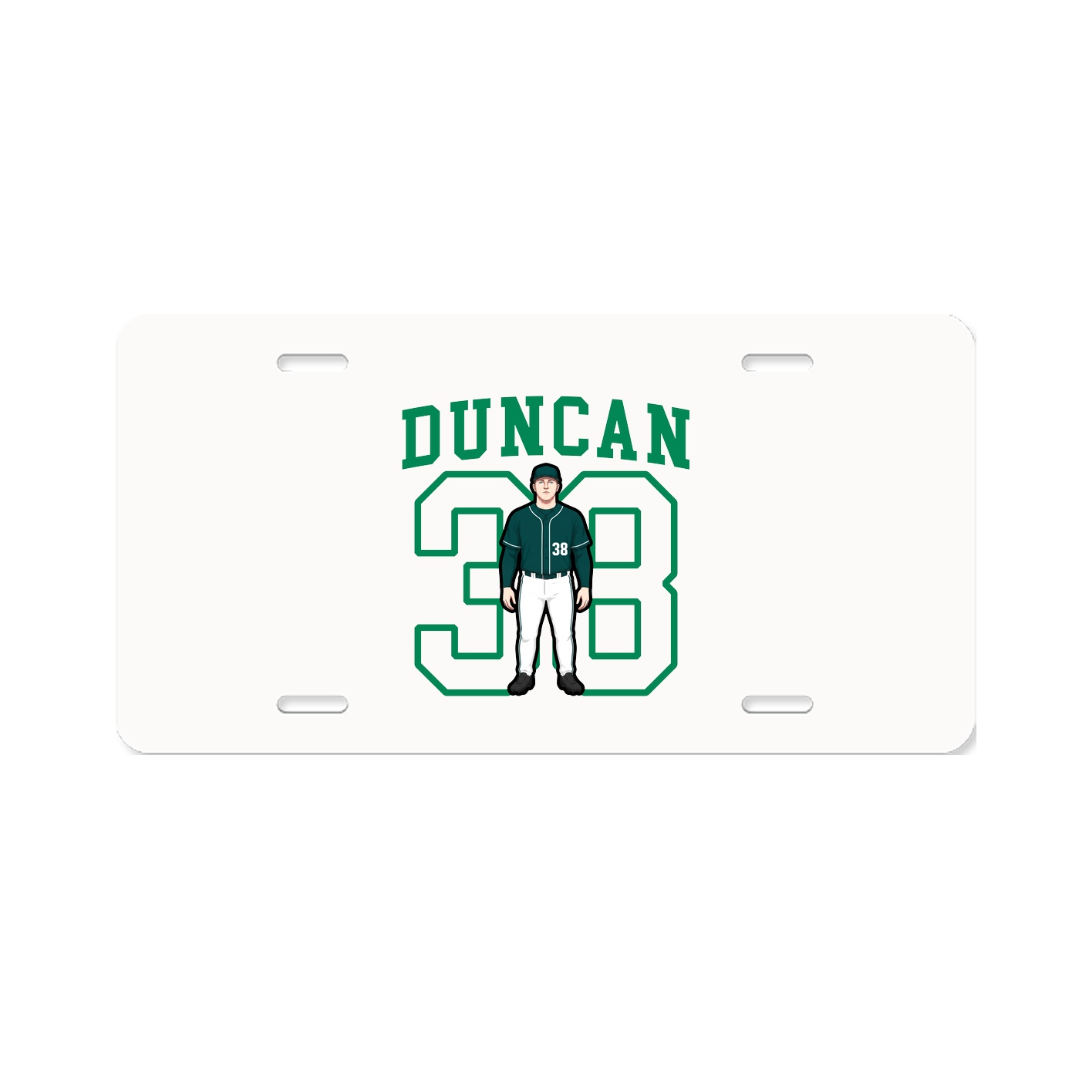 License Plate — Shirsey in Classic