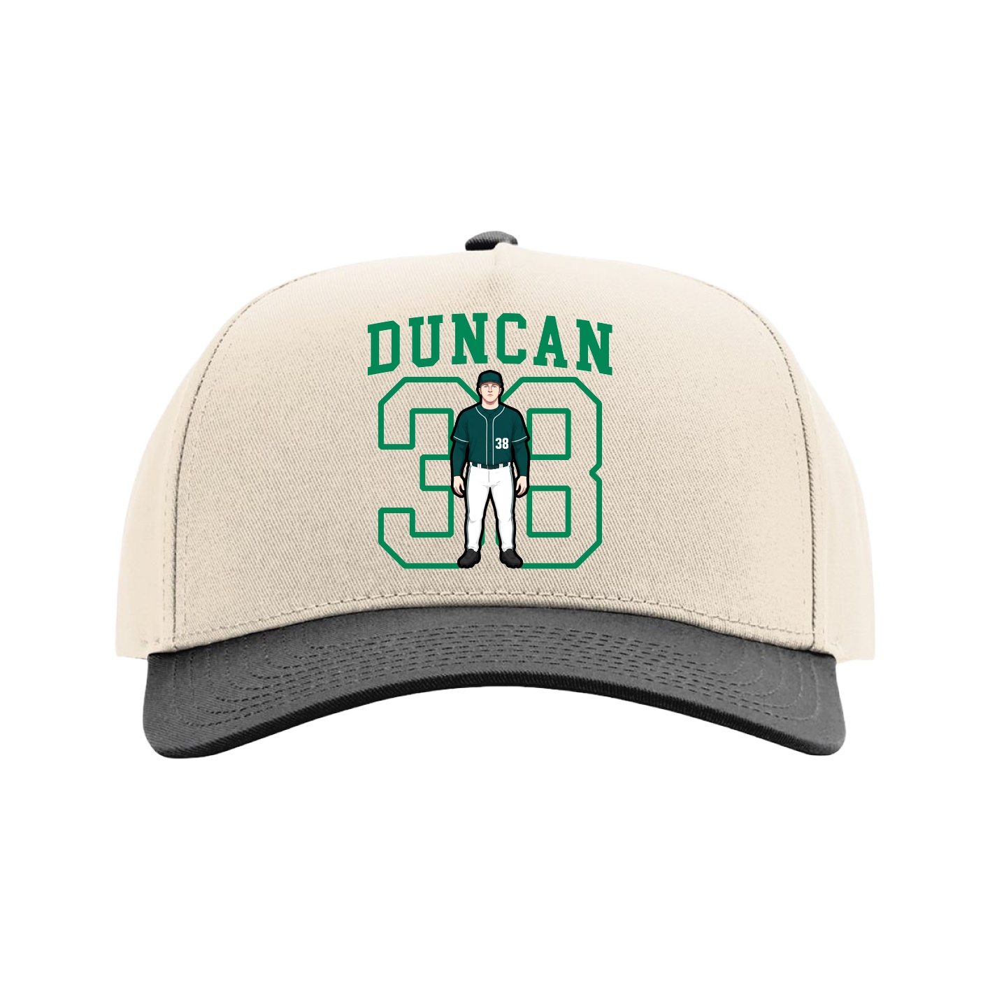 Full Fabric Five-Panel Champ Cap
