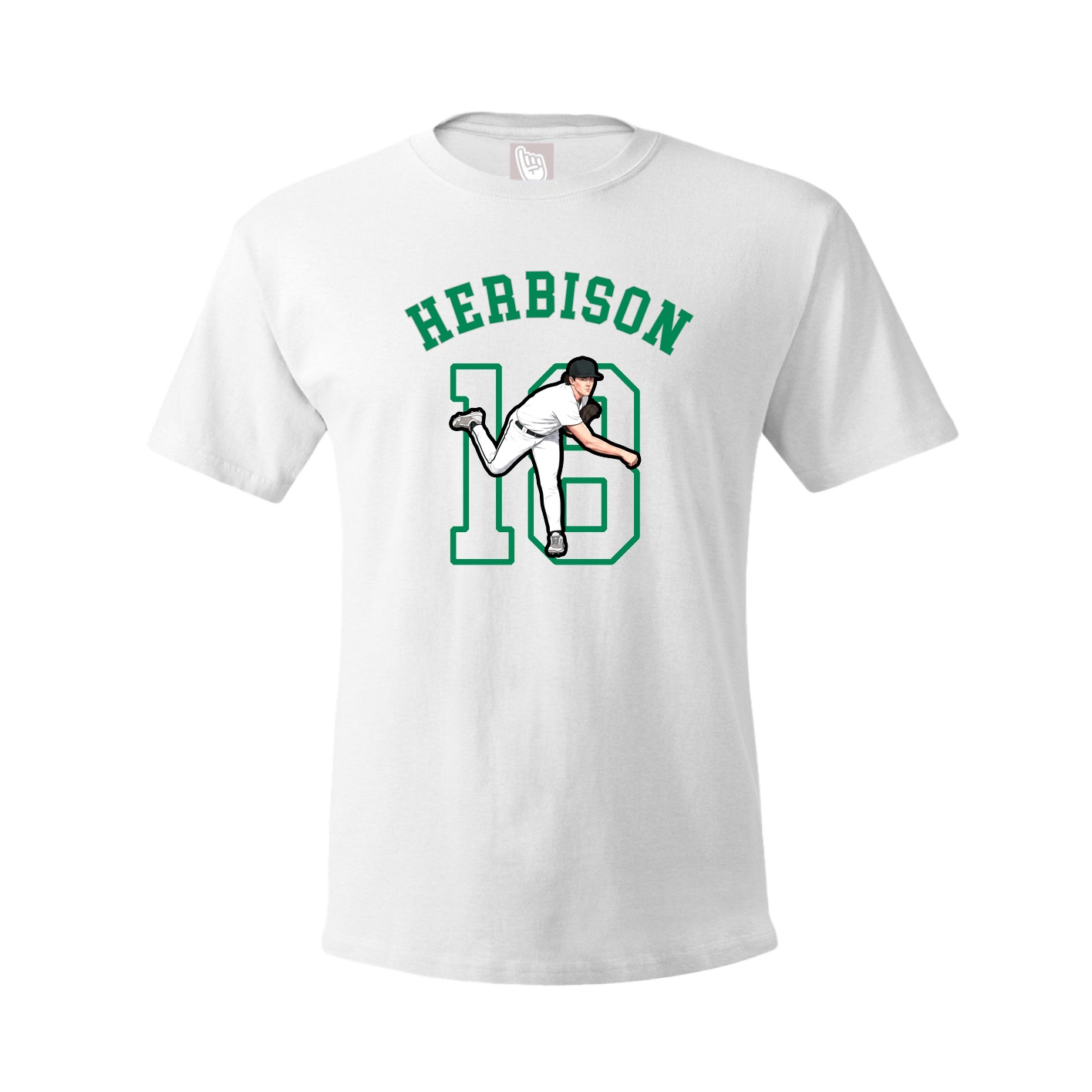 Youth Tee — Shirsey Arch in White
