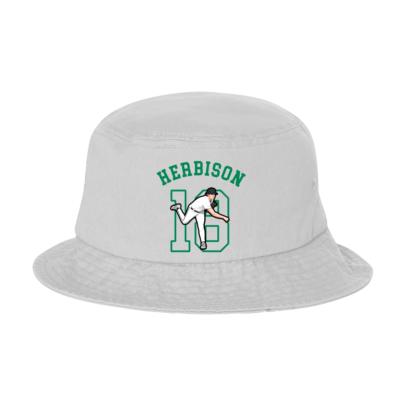 Bucket Cap — Shirsey Arch in White