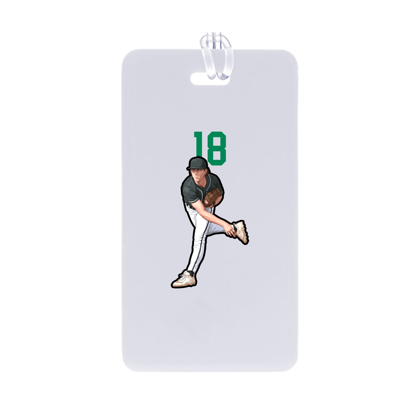 Bag Tag — Number Top in Classic