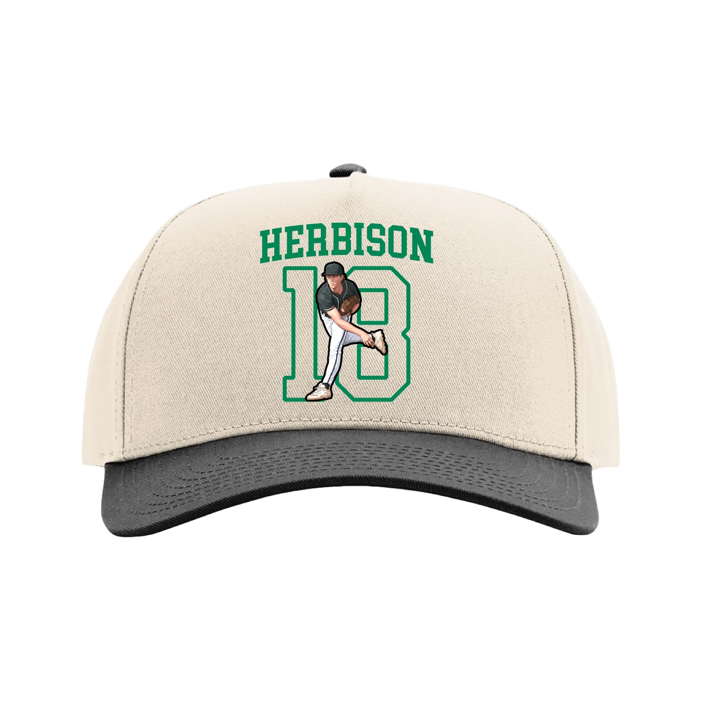 Full Fabric Five-Panel Champ Cap