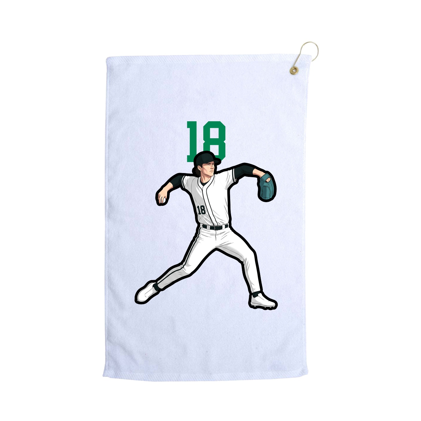 Terry Velour Golf Towel